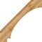 Ekena Millwork 4"W x 38"D x 38"H Imperial Rough Sawn Knee Brace, Western Red Cedar BRC04X38X38IMP00RWR - alternate 2
